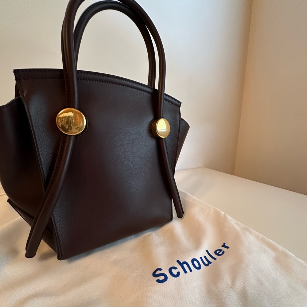 Brand new Proenza Schouler small pipe top handle tote bag - Picture 10 of 16